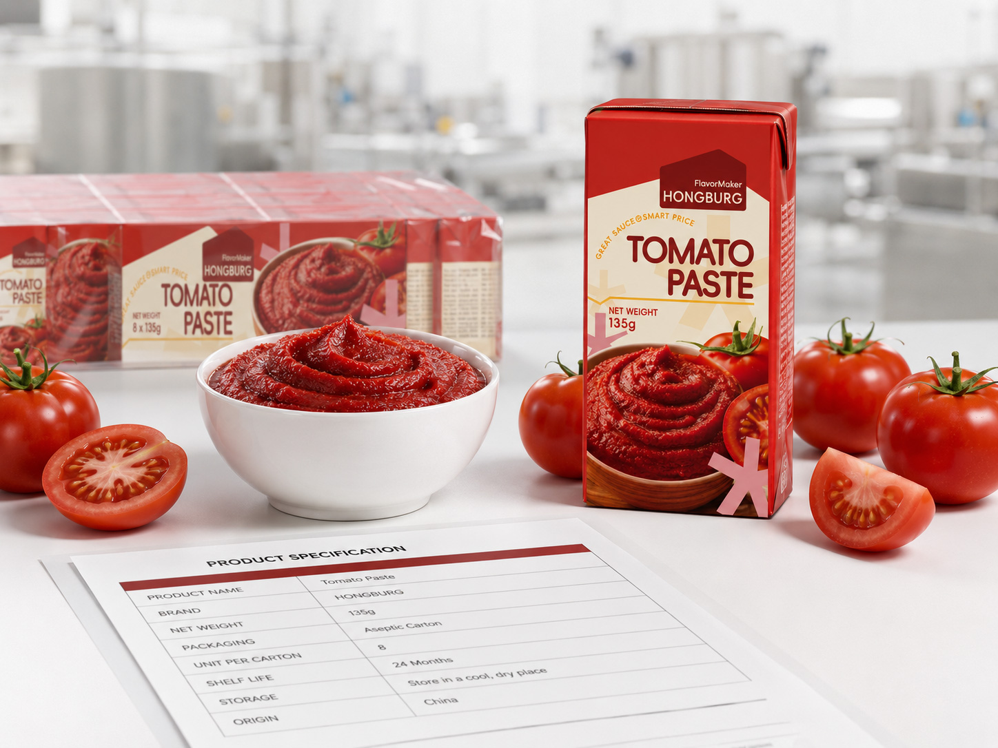 Асептическая томатная паста в картонной упаковке: руководство по продукту для покупателей со всего мира