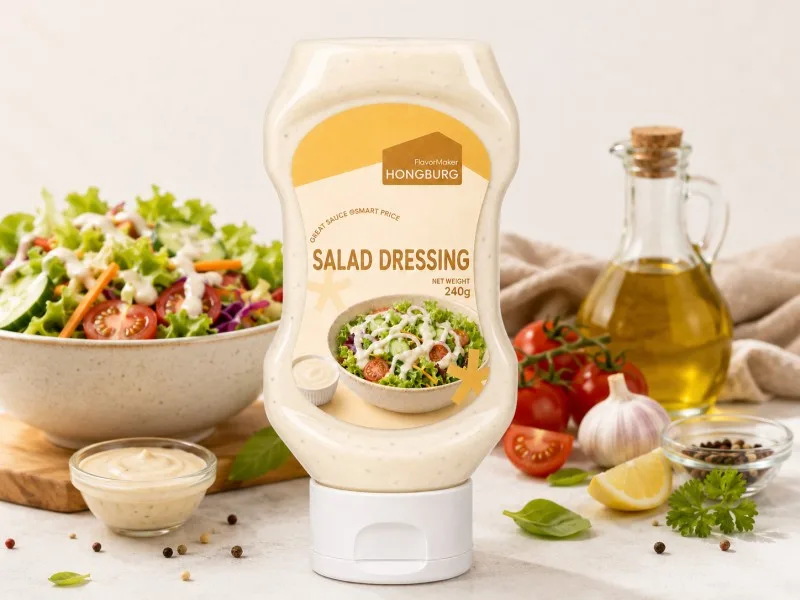 Классическая заправка для салата со сбалансированным вкусом